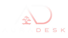 AuraDesk transparent logo